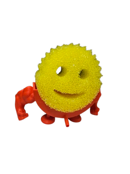 Scrub Daddy skips leg day
