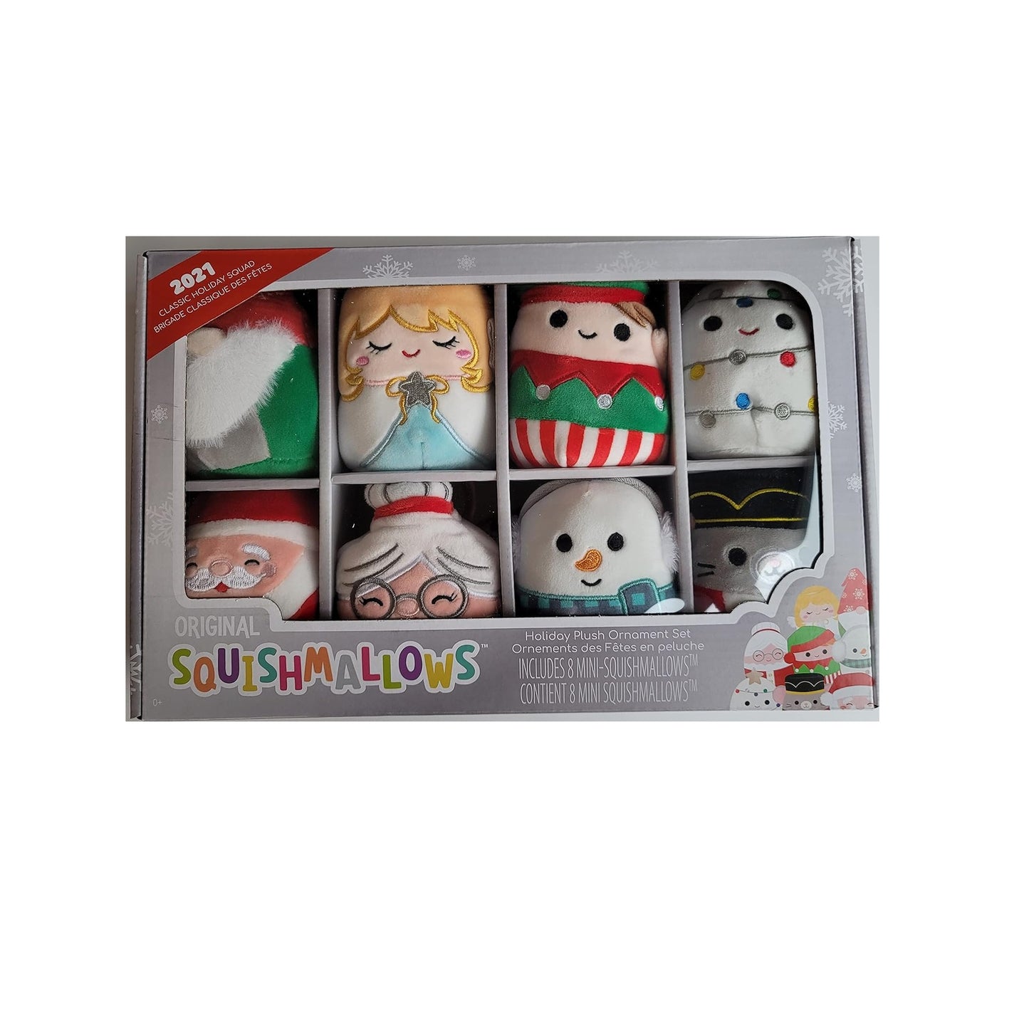 Christmas Squishmallows - Silver Box Red Band